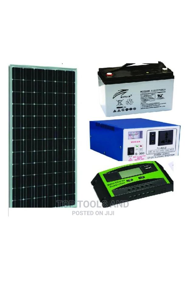 120w Complete Solar System - main view