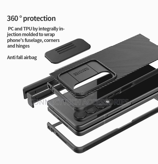 Samsung Z Fold 4 Nillkin Cam Shield Pro Series Case - thumbnail 2