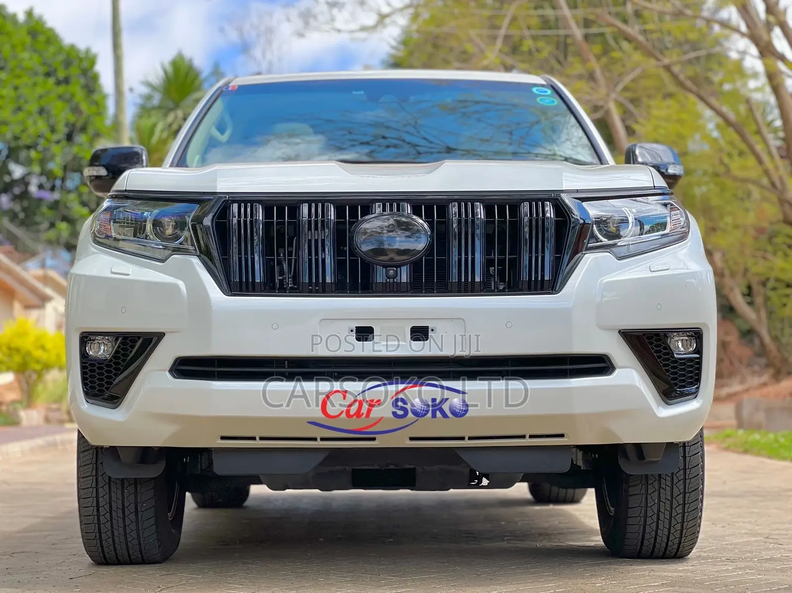 Toyota Land Cruiser Prado 2.8 2018 White