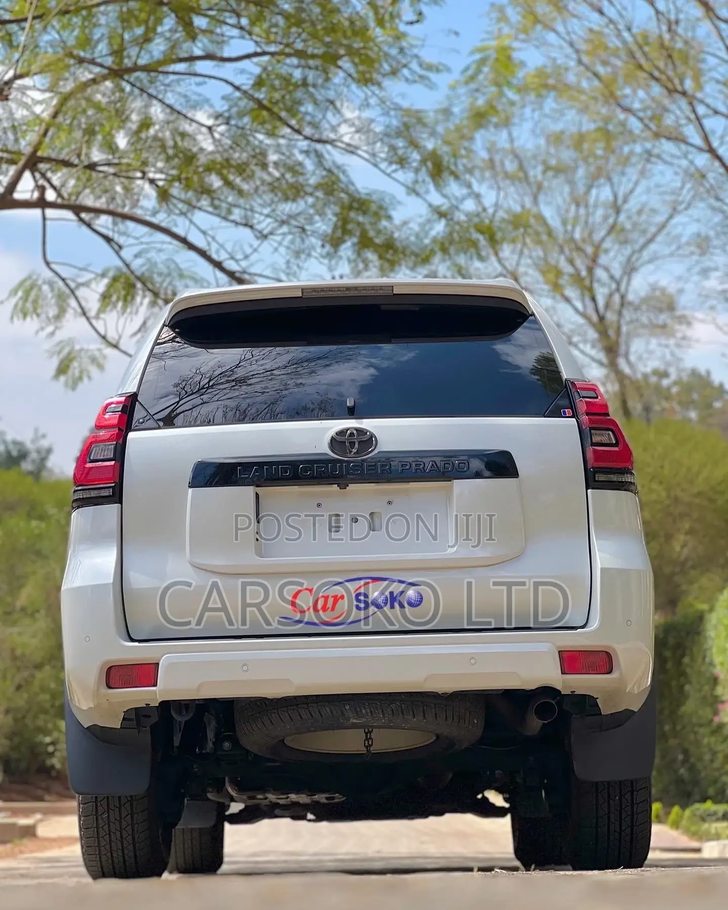 Toyota Land Cruiser Prado 2.8 2018 White
