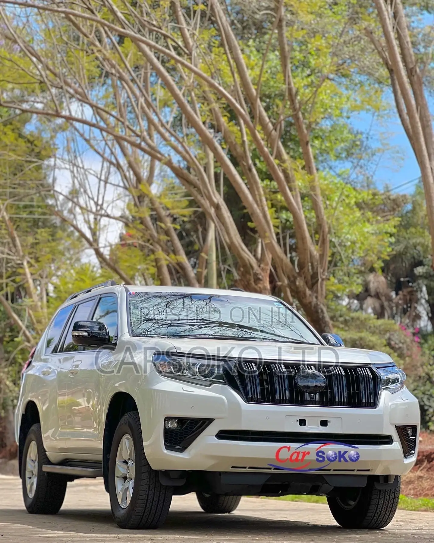 Toyota Land Cruiser Prado 2.8 2018 White