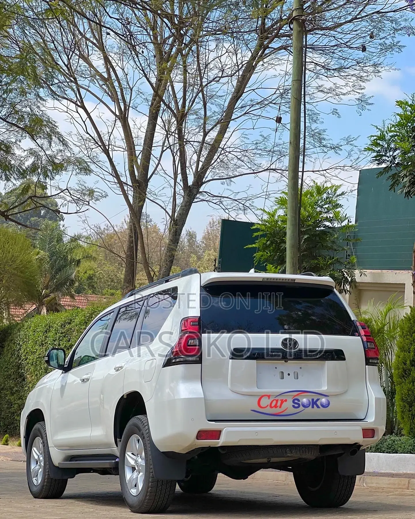 Toyota Land Cruiser Prado 2.8 2018 White