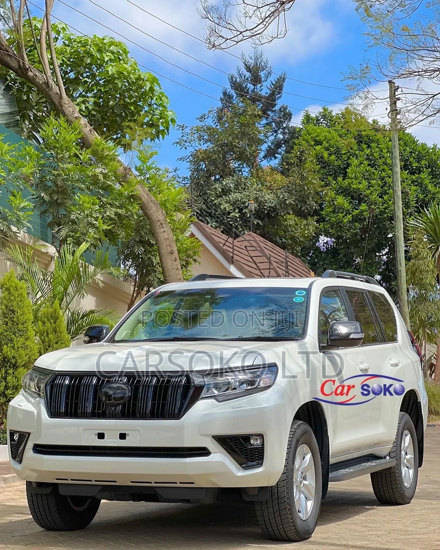 Toyota Land Cruiser Prado 2.8 2018 White