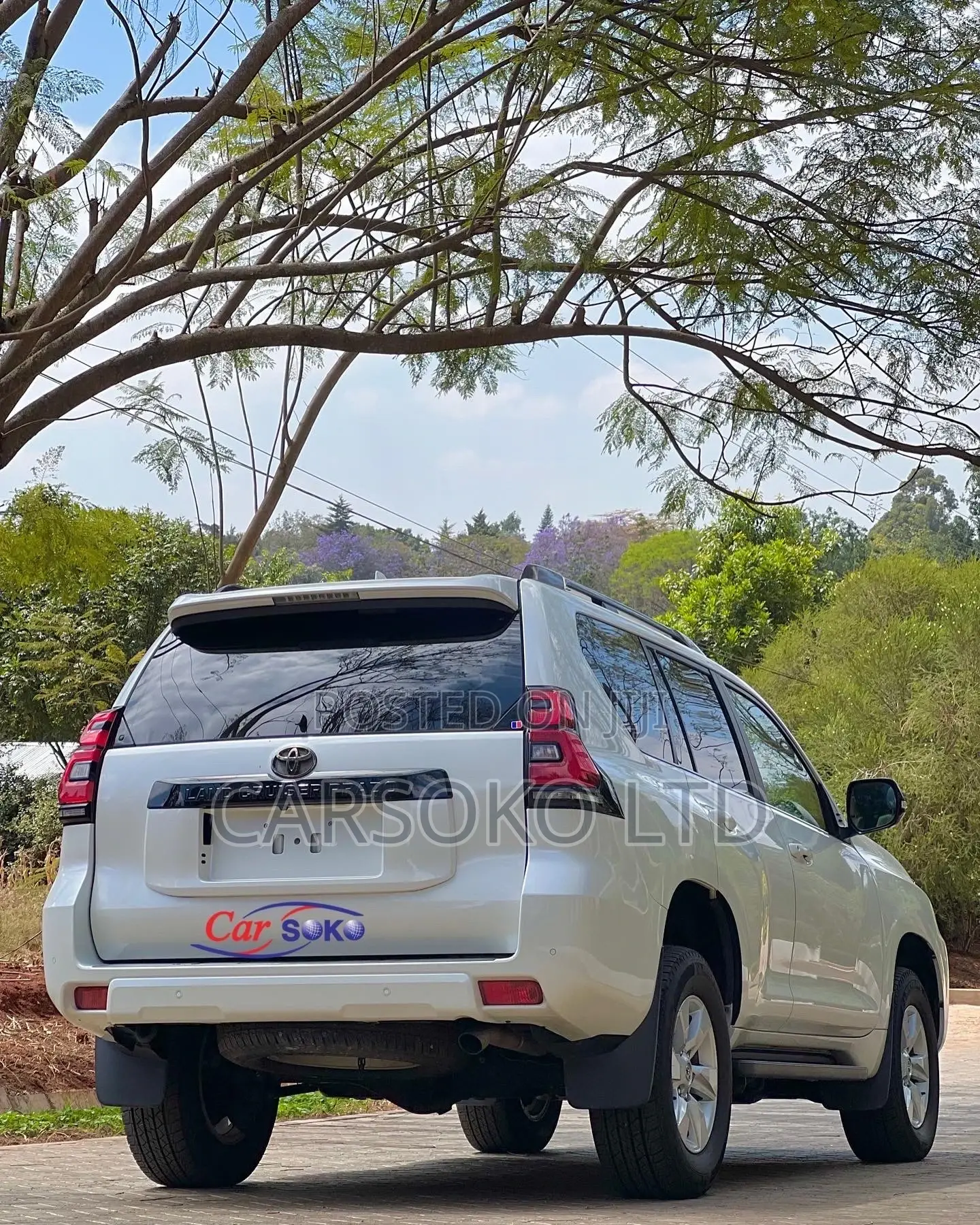 Toyota Land Cruiser Prado 2.8 2018 White