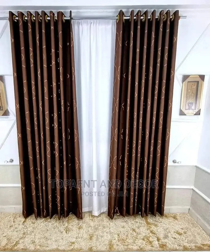 BROWN Curtains