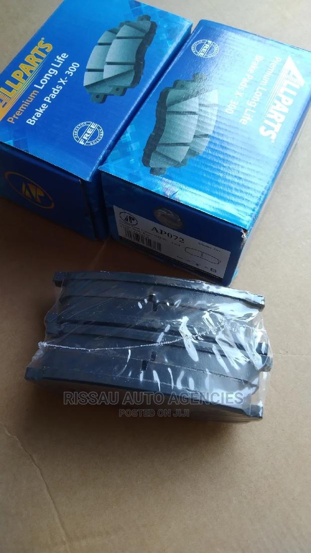 Allparts Genuine Rear Brake Pads AP 072 for Prado 95.