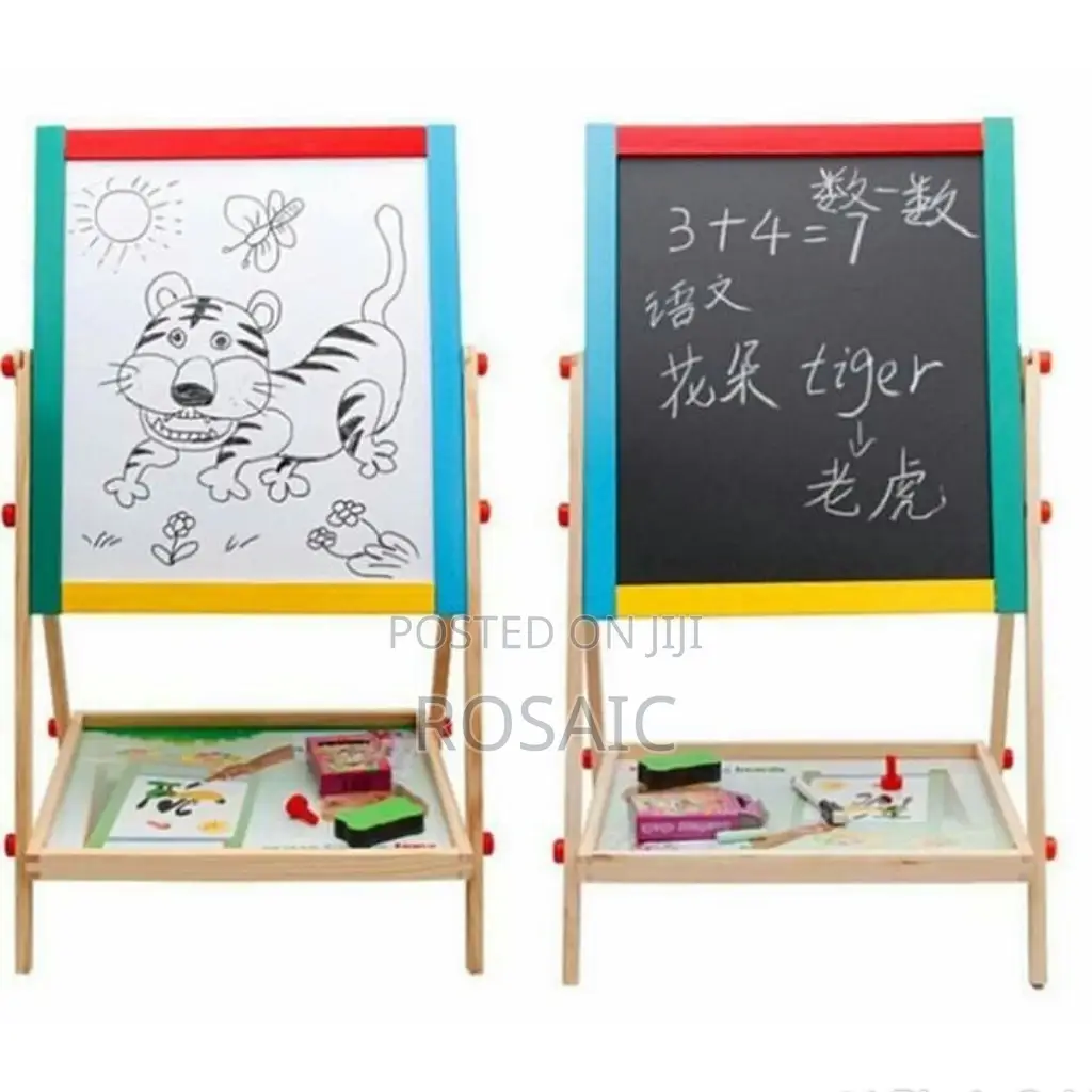 Double Sided Kids Blackboard
