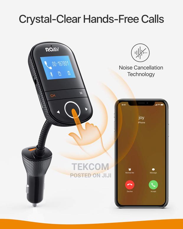 Anker Roav Smartcharge F3 - Bluetooth FM Transmitter Car C - thumbnail 2