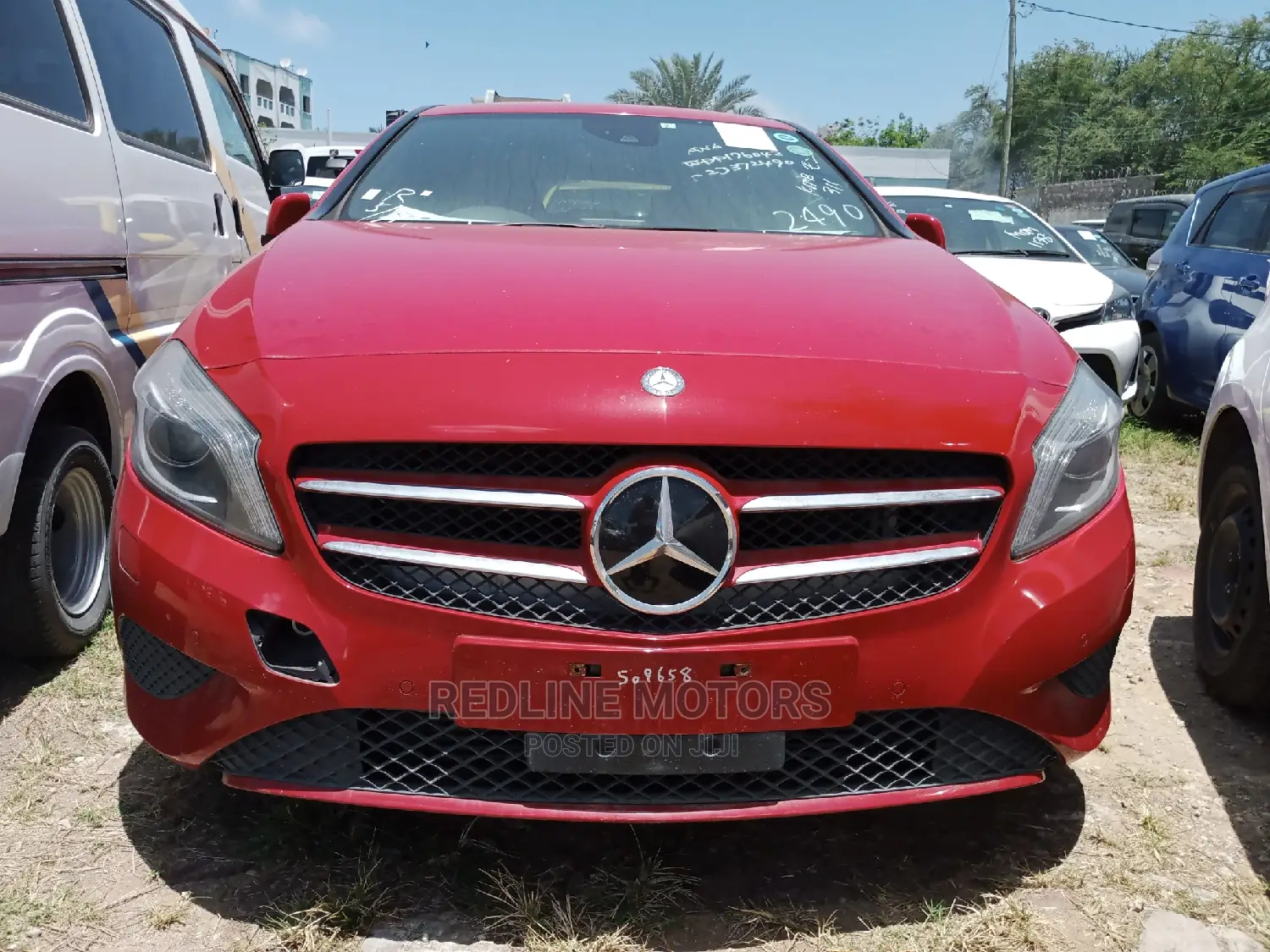 Mercedes-Benz A-Class 2016 Red