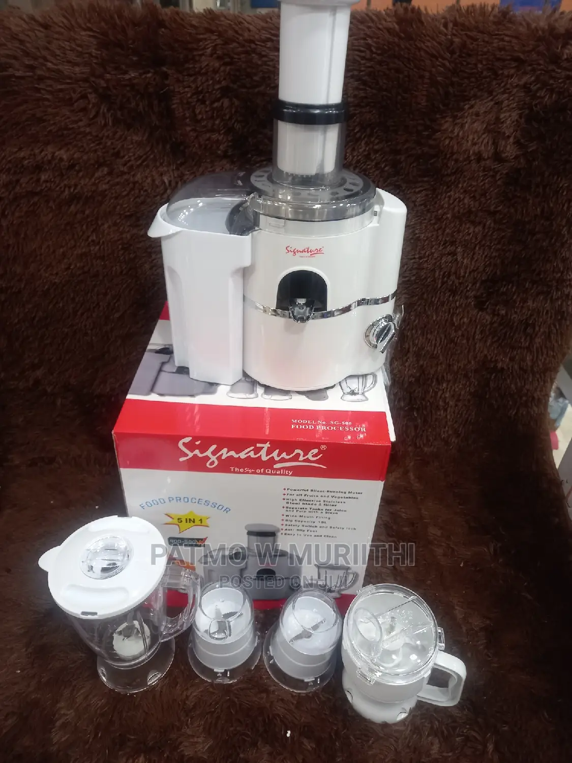 Signature Food Processor 5in1