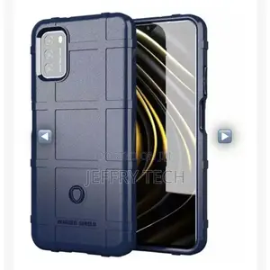 Silicone Case Cover for Xiaomi Poco M3 Case(Black)