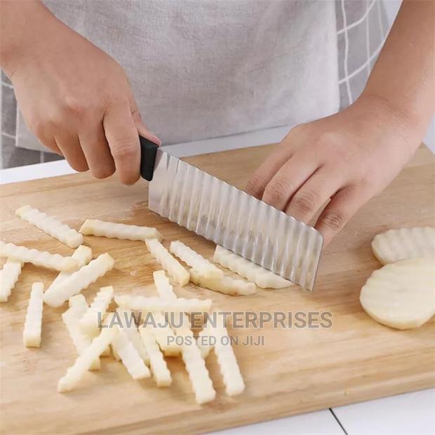 Wavy Crinkle Knife