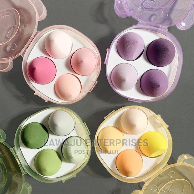 4pcs Beauty Puff Makeup Blenders - thumbnail 3