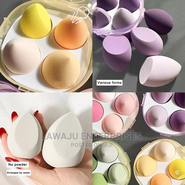4pcs Beauty Puff Makeup Blenders - thumbnail 4