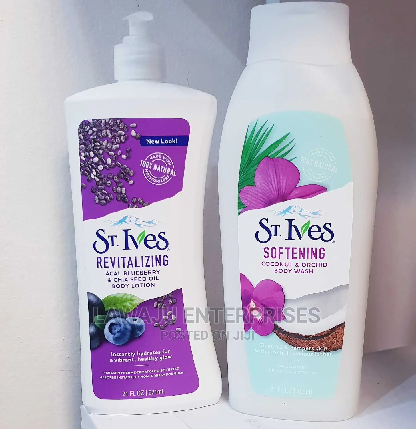 2in1 St Ives Body Lotion and Body Wash Set