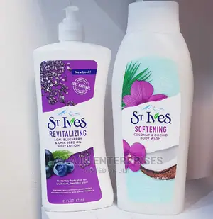 2in1 St Ives Body Lotion and Body Wash Set