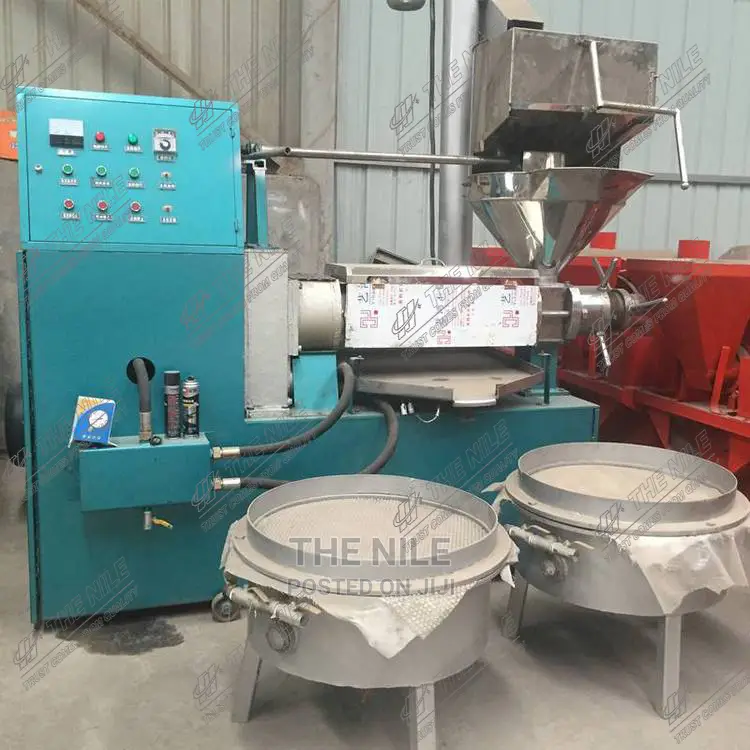 Horizontal Screw Oil Press Equipment