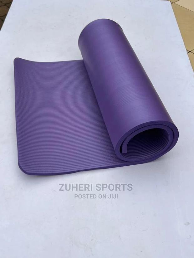 Yoga Mat 15mm Purple Thick Exercise Mat