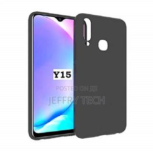 Silicone Back Cover for Vivo Y15 - Black - thumbnail 2