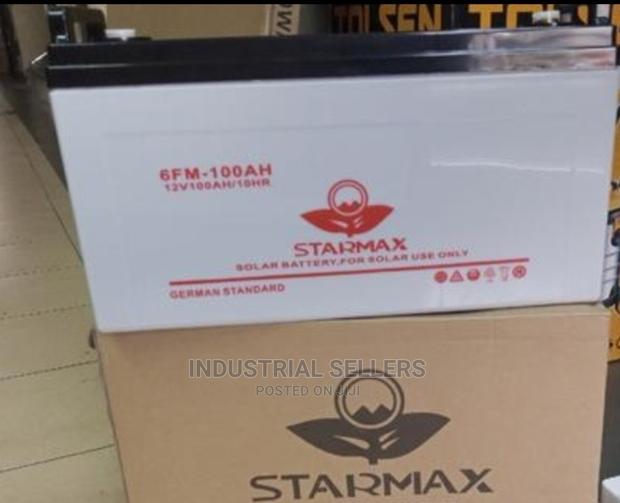 Long Life 100ah Solar Battery - main view