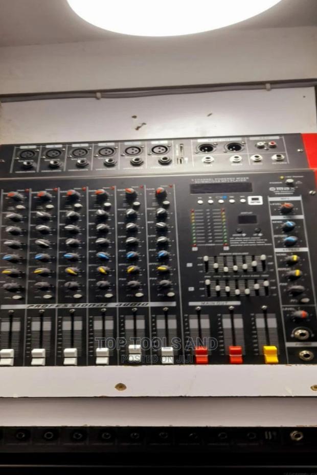 Max 6channel Powered Mixer Usb/Mp3 - main view