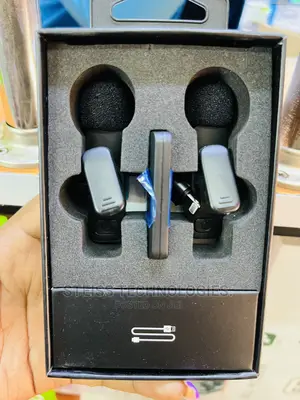 Double Wireless Audio Microphone