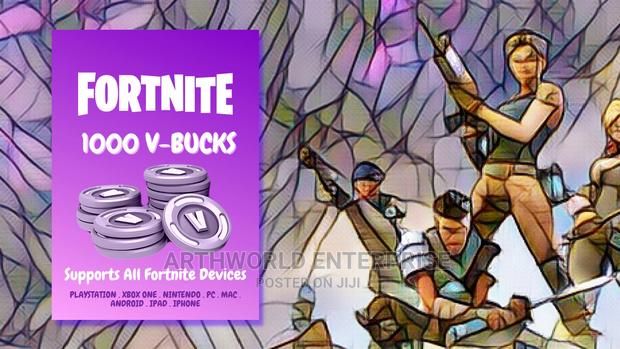 Fortnite Vbucks | 1000 v-Bucks Gift Key - main view