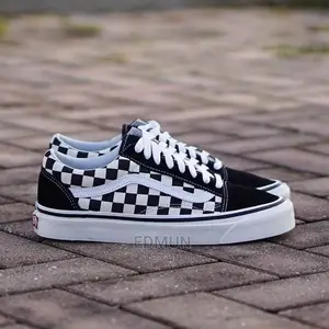 Checkered Skater Van Shoes