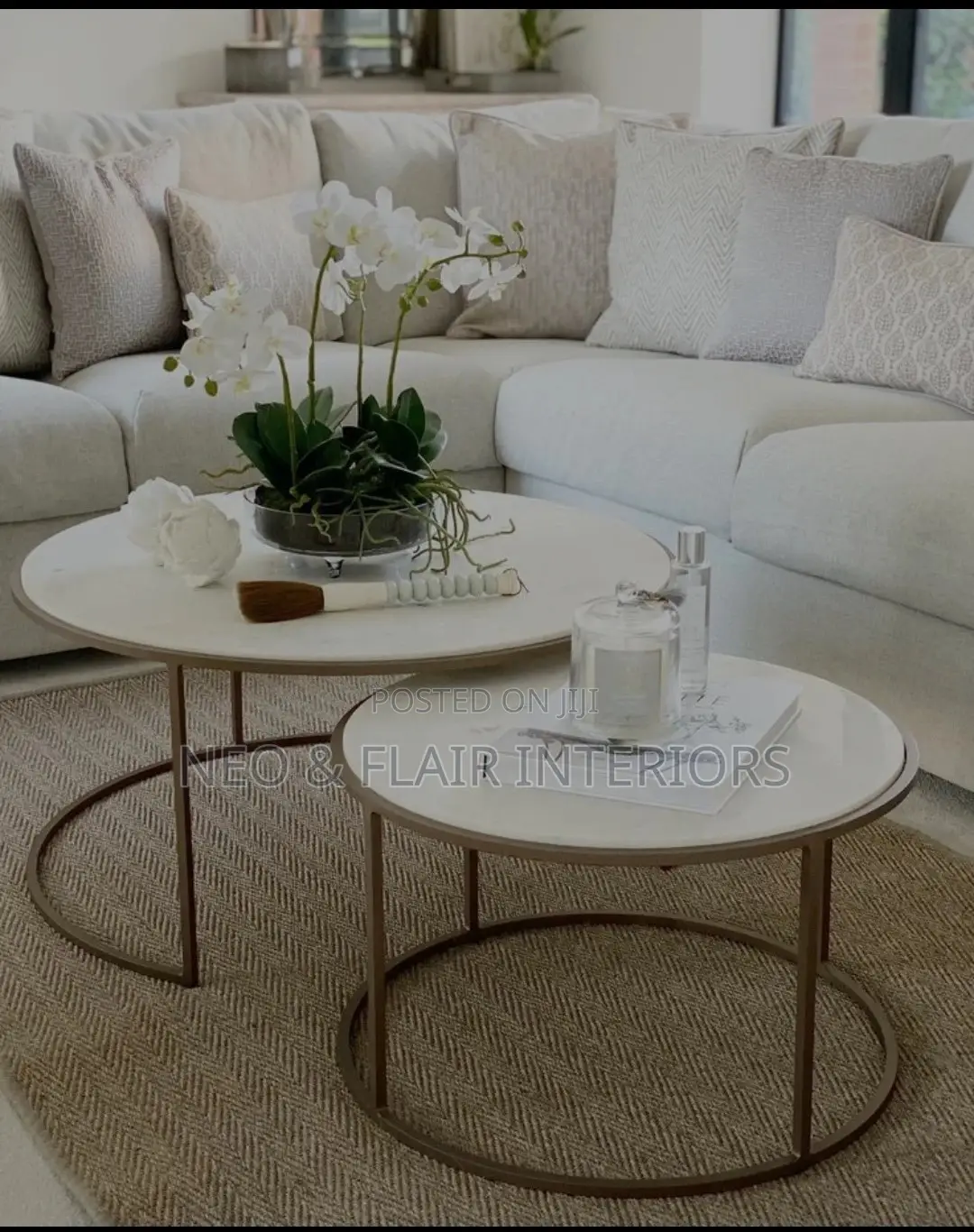 Unique Nesting Table Set