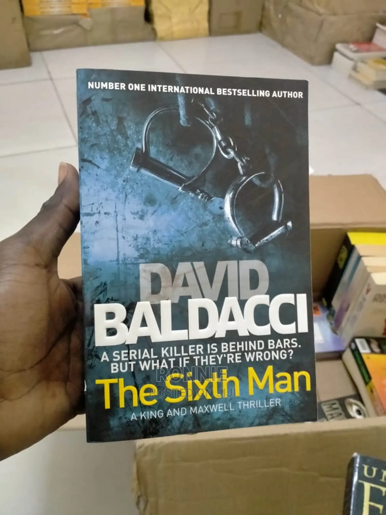 The Sixth Man Book by DAVID BALDACCI