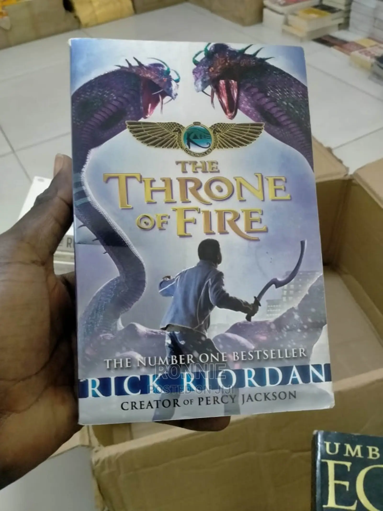 The Throne of Fire Book by Rick Riordan