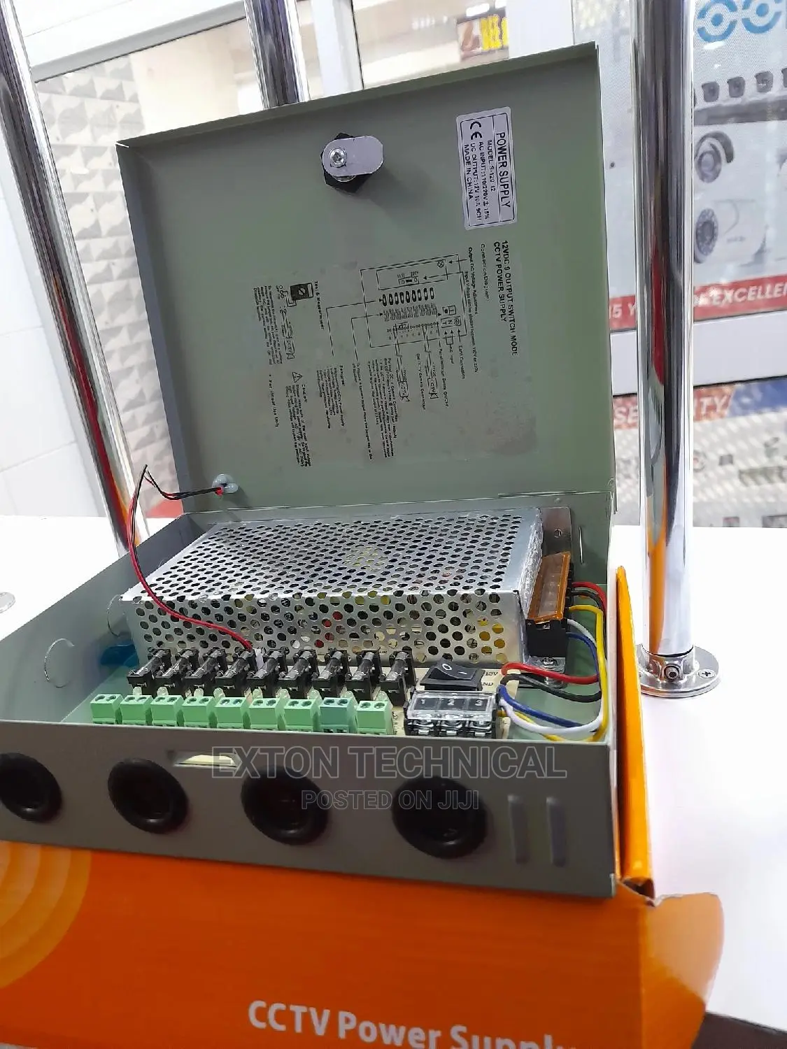 10amps 12volts Closed Power Supply Unit