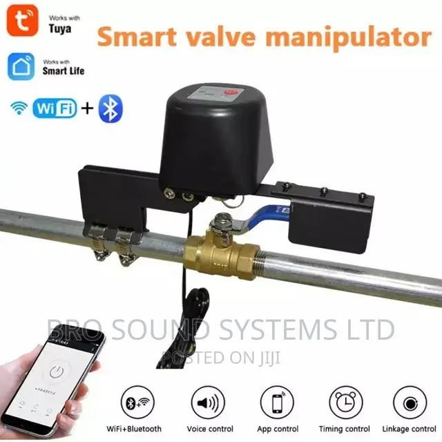 Smart Wifi Shut Off Controller Water Valve / Gas Valve