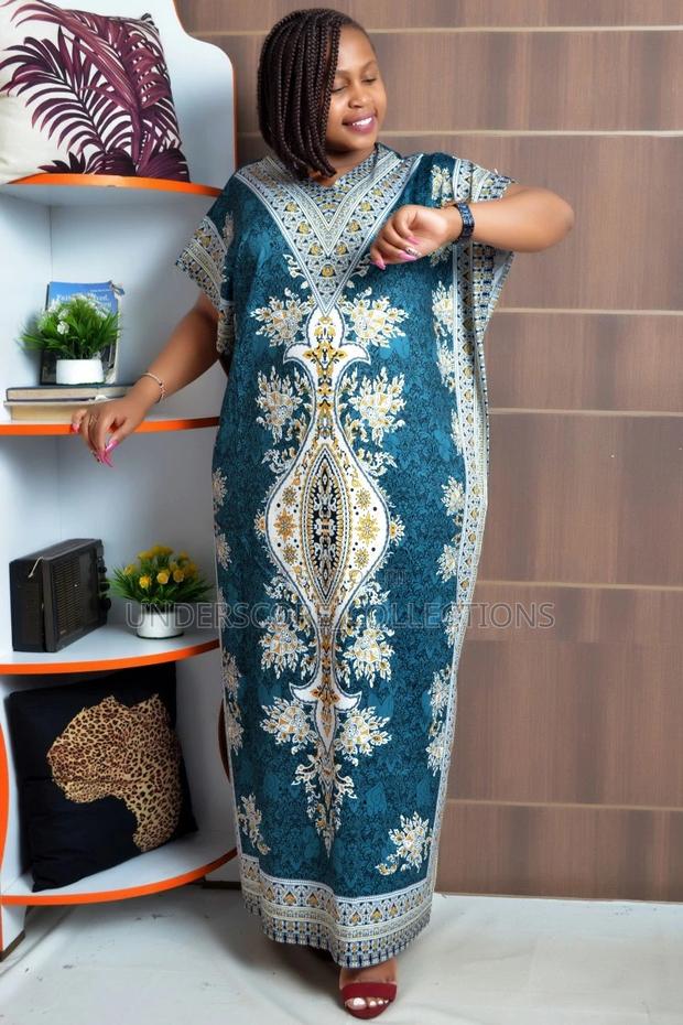 Plus Size Fitting Ladies Dera/Dashiki Dresses - thumbnail 8