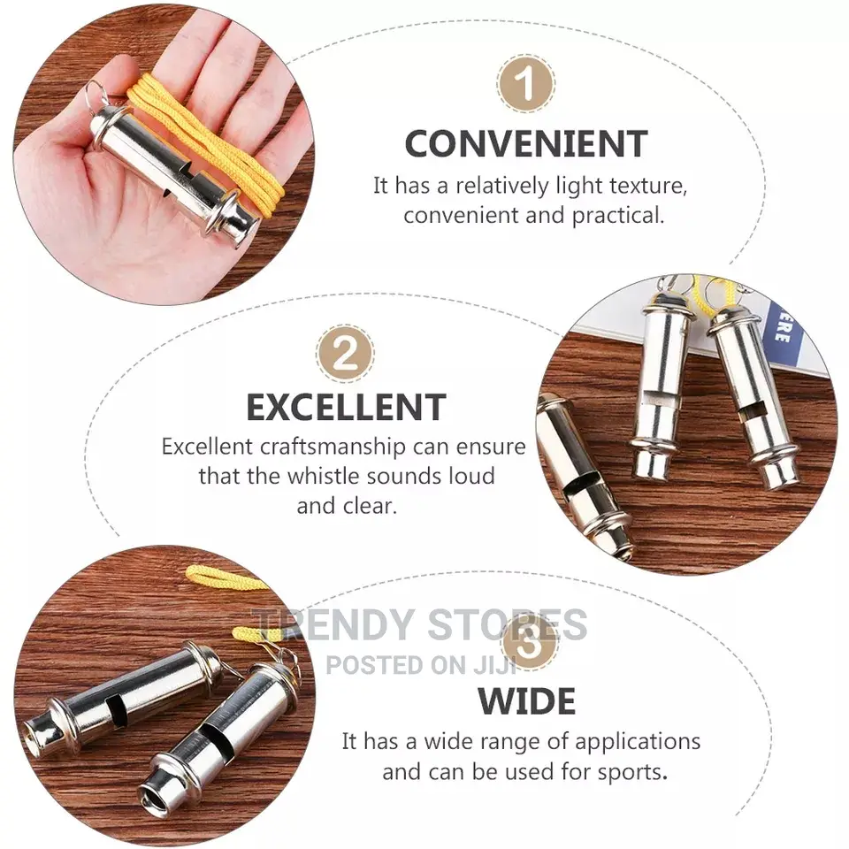 Stainless Steel Whistle