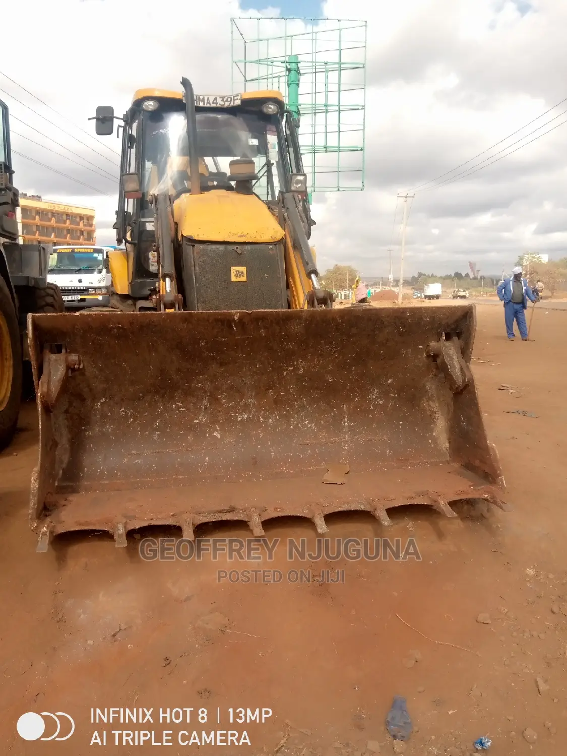 JCB Backhoe for Hire in Ruiru Rental Services, Geoffrey Njuguna