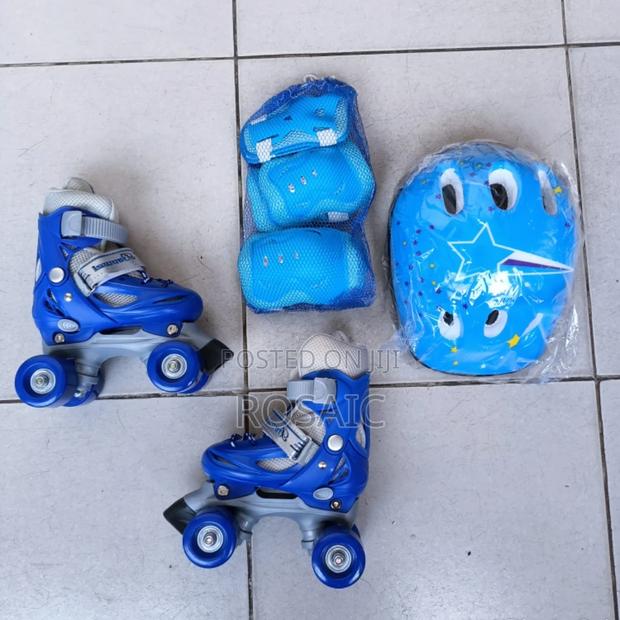 4 Wheel Skates Size 27-34 Full Set