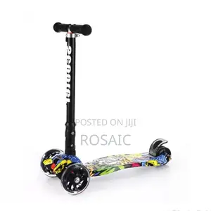 Scooter With Graffiti