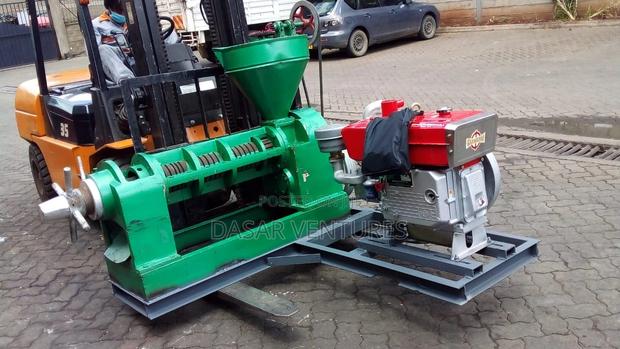 Salad Oil Press Machine With Diesel Engine 30hp