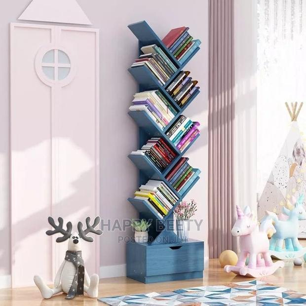 Tree Designed Wooden Bookshelf - thumbnail 3