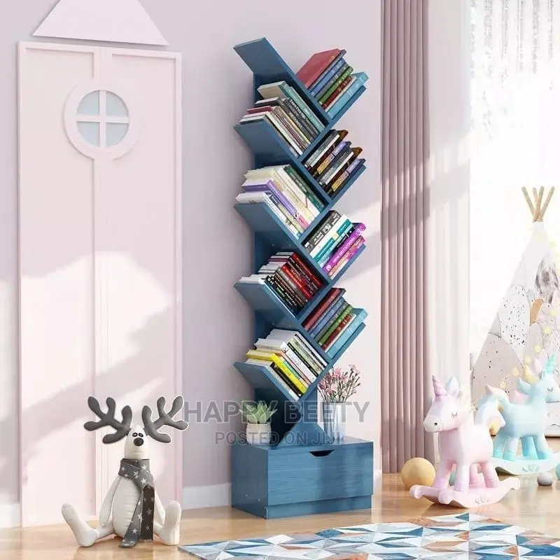 Tree Designed Wooden Bookshelf