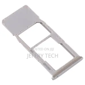 SIM Card Tray + Micro SD Card Tray for Galaxy A70 (Silver)