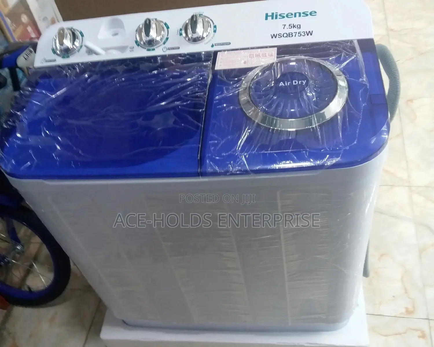 Hisense Twin Tub 7.5kg Washing Machine Top Load