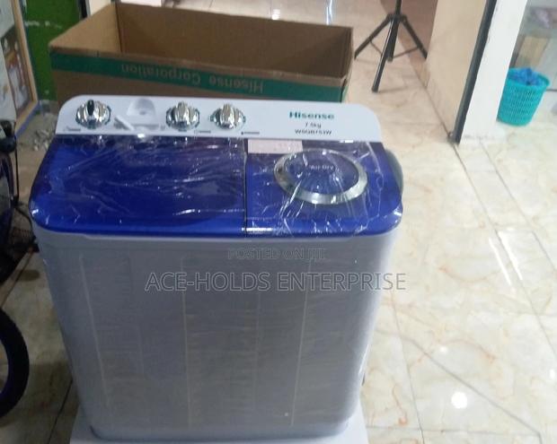Hisense Twin Tub Washing Machine Top Load 7.5kg - thumbnail 2