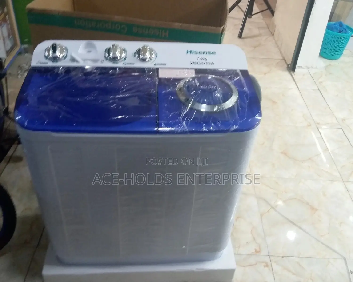 Hisense Twin Tub Washing Machine 7.5kgs Top Load