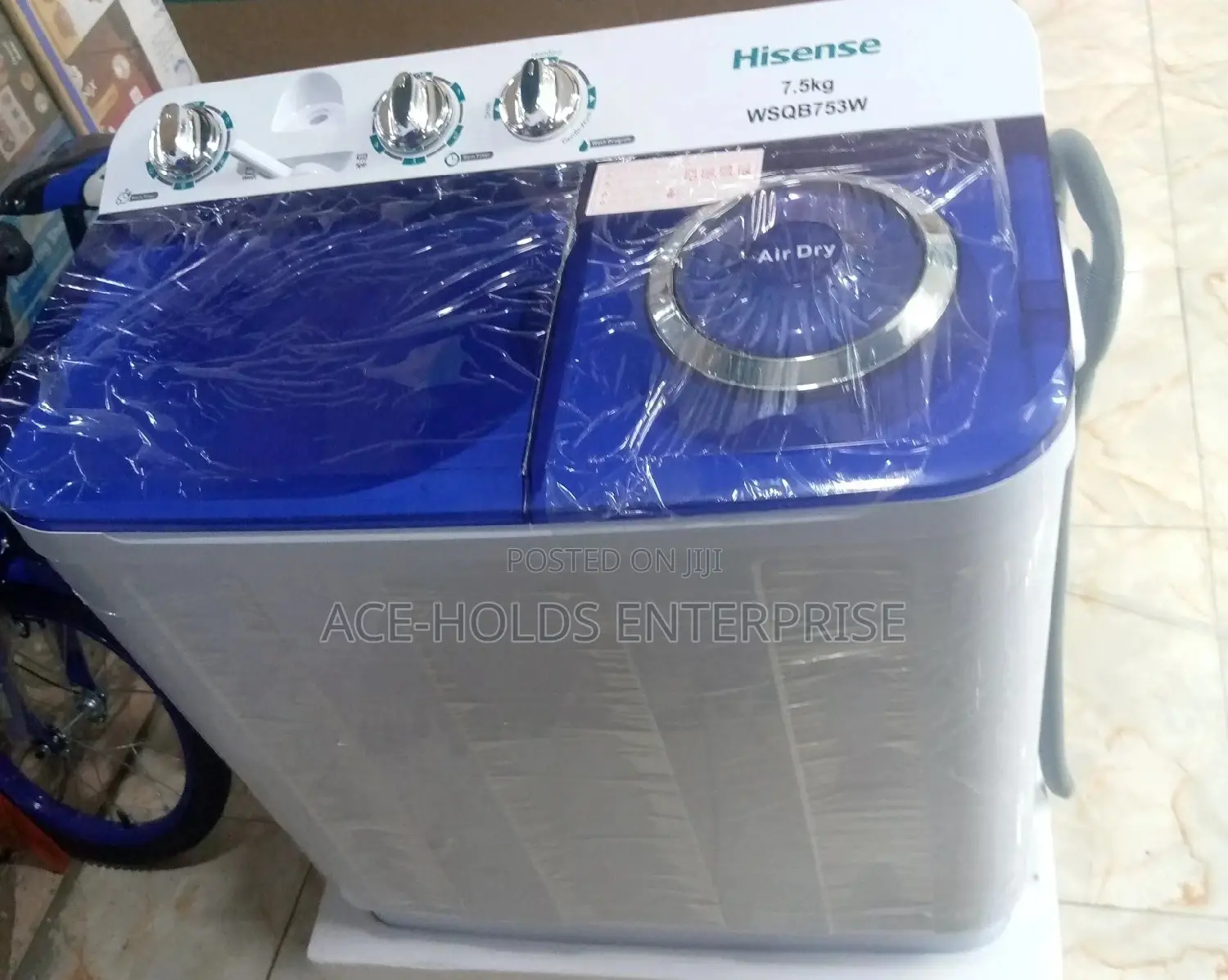 Hisense Twin Tub Washing Machine 7.5kgs Top Load