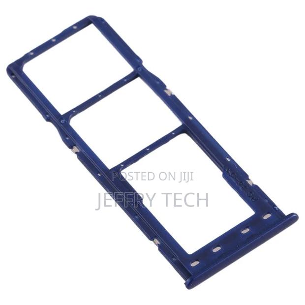 SIM Card Tray + Micro SD Card Tray for Galaxy A10(Blue) - thumbnail 2