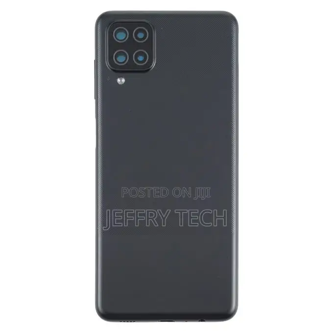 Battery Back Cover for Samsung Galaxy A12(Black)