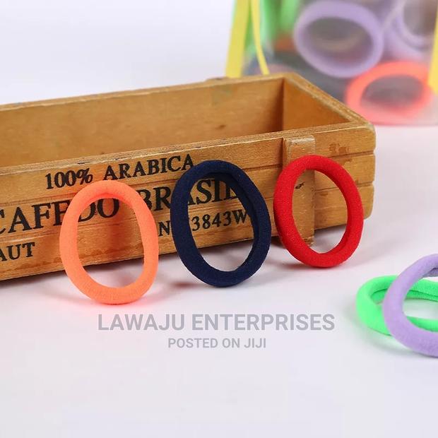 6pcs Candy Colour Hair Ribbons - thumbnail 4