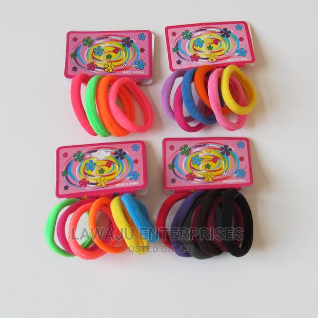 6pcs Candy Colour Hair Ribbons - thumbnail 5